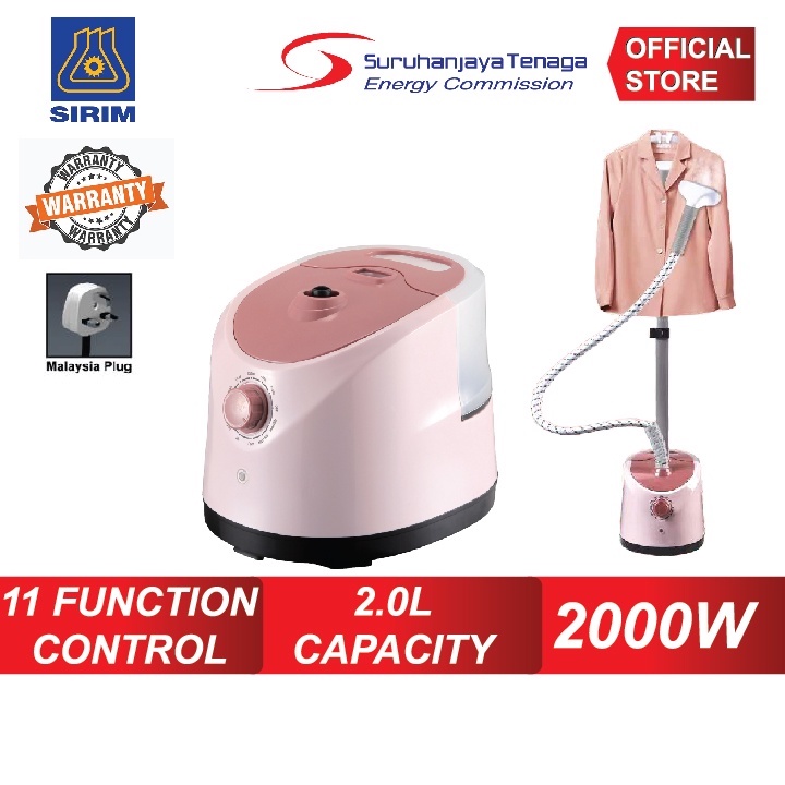 Portable Stand Type Garment Steamer Clothes Iron Seterika Haba Baju Pakaian